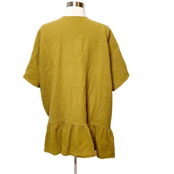 Do Everything In Love Mustard Yellow Open Front Cardigan - Picture 4 of 9